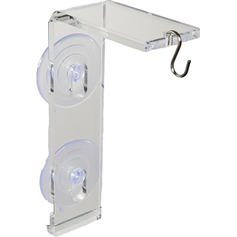 

ОКОННЫЙ САД Подвеска-качалка на присоске для окна – Подставка для кормушки для птиц, Подвеска для комнатных растений, Колокольчики ветра, Украшения, Горшки для цветов и трав, 1 Pack