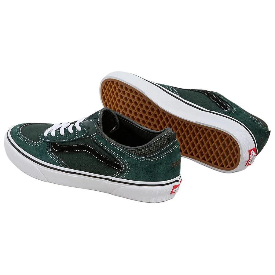 Vans Rowley Soft Comfortable Versatile Low-Top Skate Shoes Unisex sneaker Green VN0A2Z3O1CI