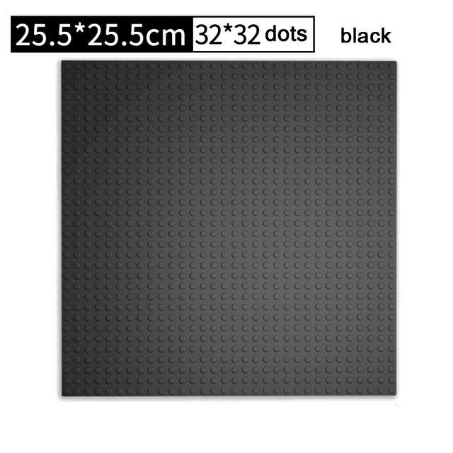 Non-Toxic City Road Street Baseplate Straight Crossroad Curve T-Junction Building Blocks Base Plates Construction For Children Kids