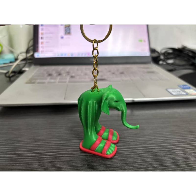 

Напечатанный Tung 3d Tung Tungsahur Модель фигурки для сборки Игрушка Настольный подарок Декор Elephant Pendant