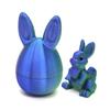 3D Printed Delicate Rabbit Egg Mini Surprise Rabbit Inside Perfect For Children Easter Parties Birthday Wishes Decor