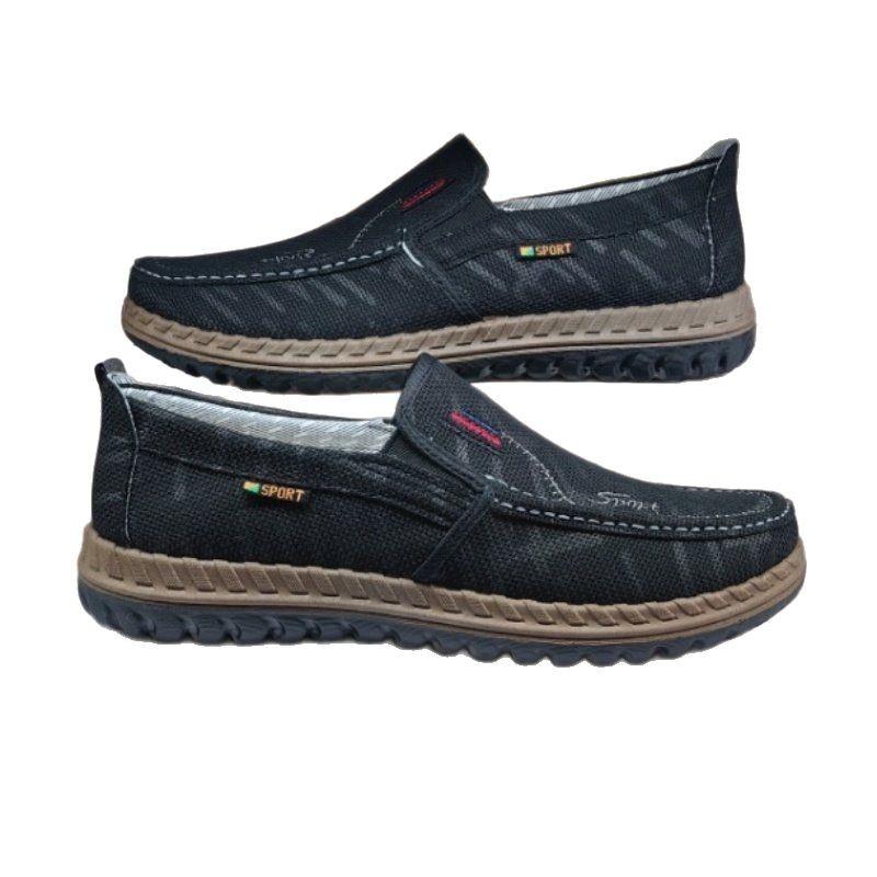 Men Shoes Breathable Mesh Flat Casual Shoes Lightweight Comfort Walking Sneakers Tenis Loafer Shoes