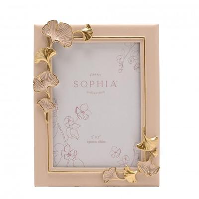 Sophia Classic Ginkgo Blush Photo Frame 5 X 7