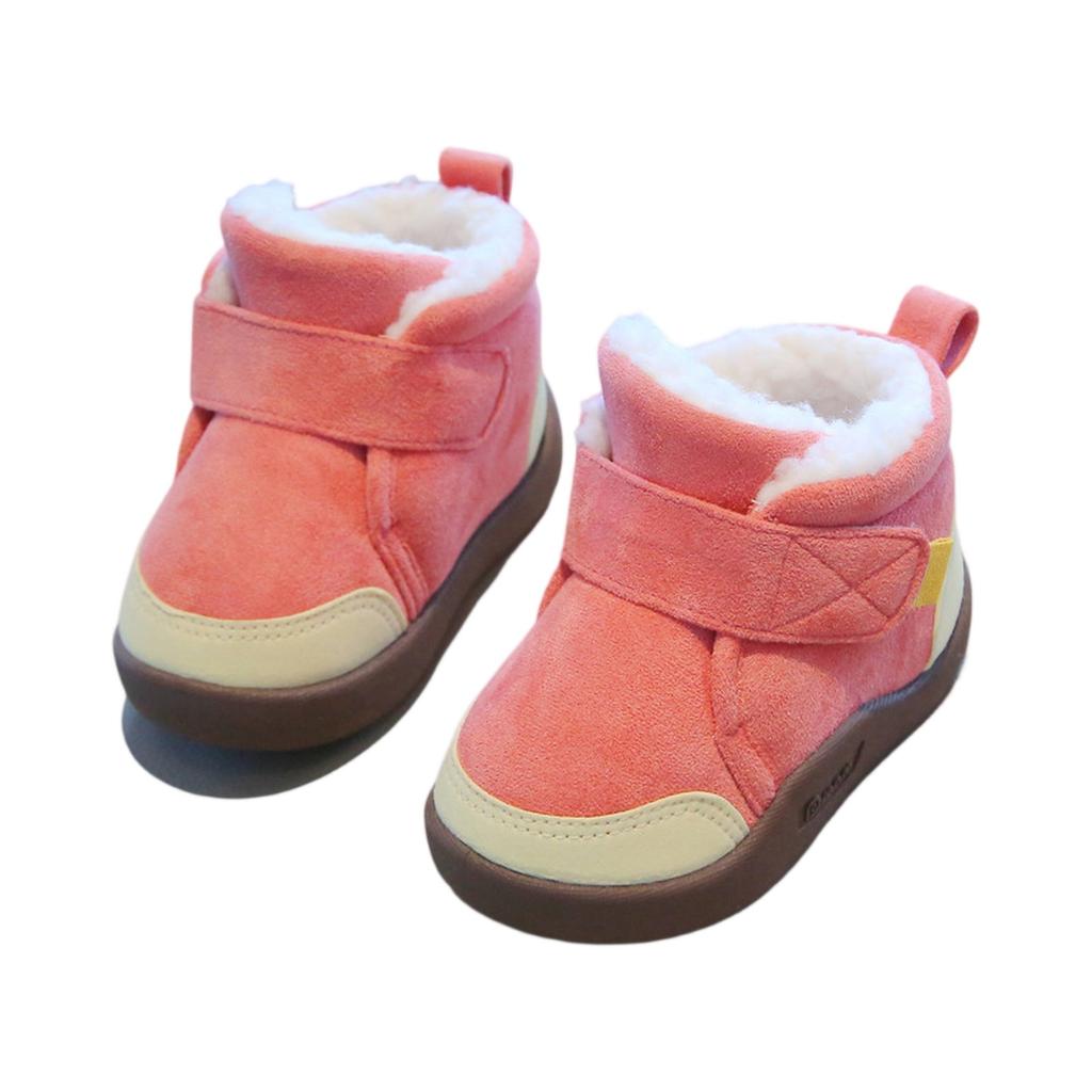 Baby Winter Booties - Fleece Lined Soft Sole Shoes