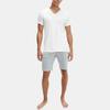 Calvin Klein Solid Loose V-Neck Short Sleeve T-Shirt Men Tops NB4012-100