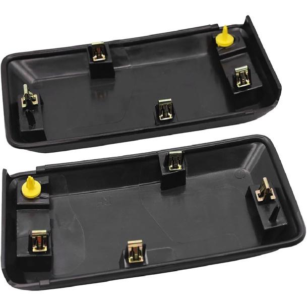 Bumper Pad 2018- Compatible With Ford F-150 F150 Bumper Cover Trim (Set) Driver Side And Passenger Side Bumper Guards erts Pads Caps Textured Black