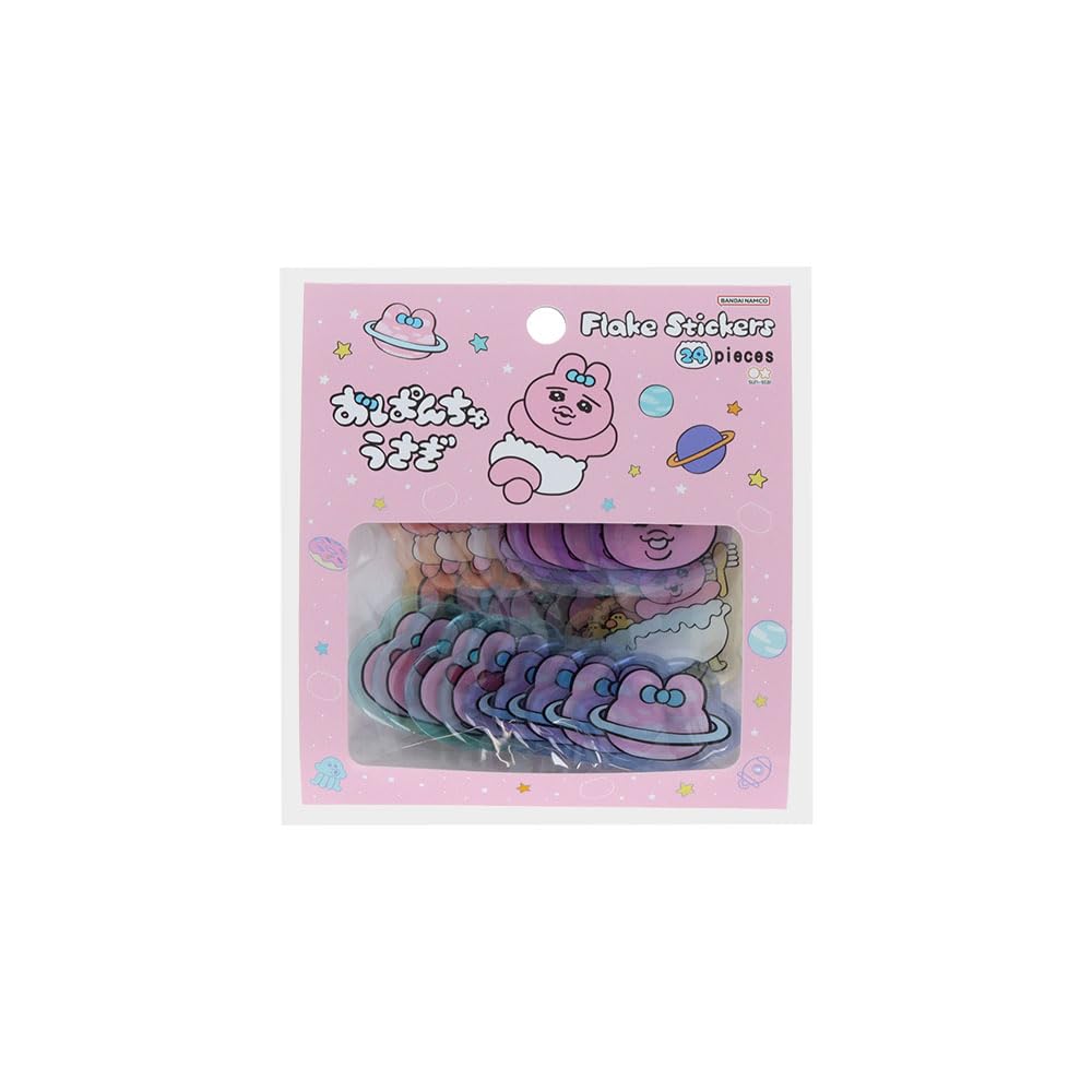 

Stationery Oppai Rabbit Plump S8815801 Sun-Star Sticker, Pink, розовый