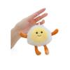 Egg Plush Waffle Toy Keychain Cartoon Pendant Bag Decorations Toy Gift Kids