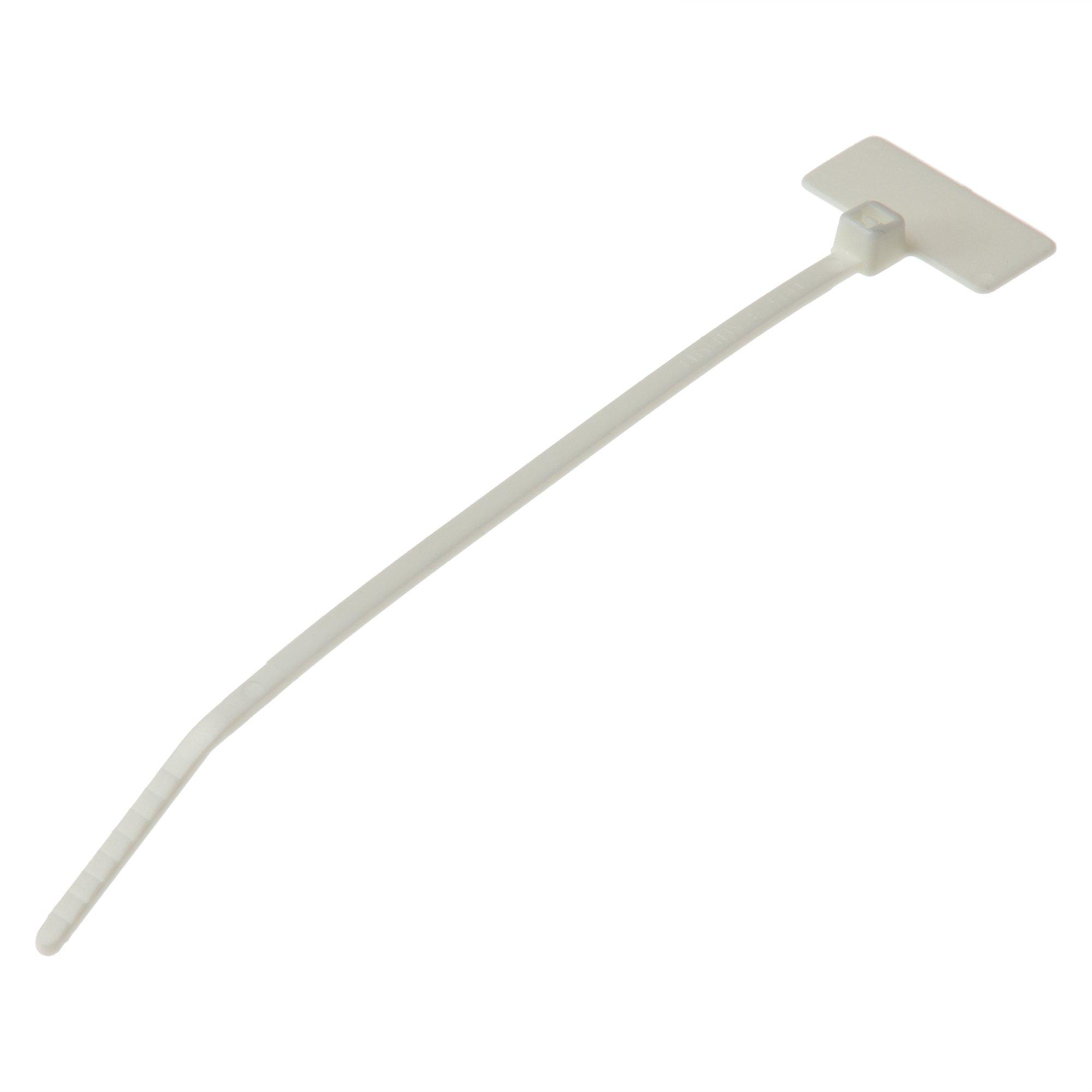 

Нейлонові кабельні стяжки Panduit Flag Type Вогнезахисні Білі PLF1M-M69