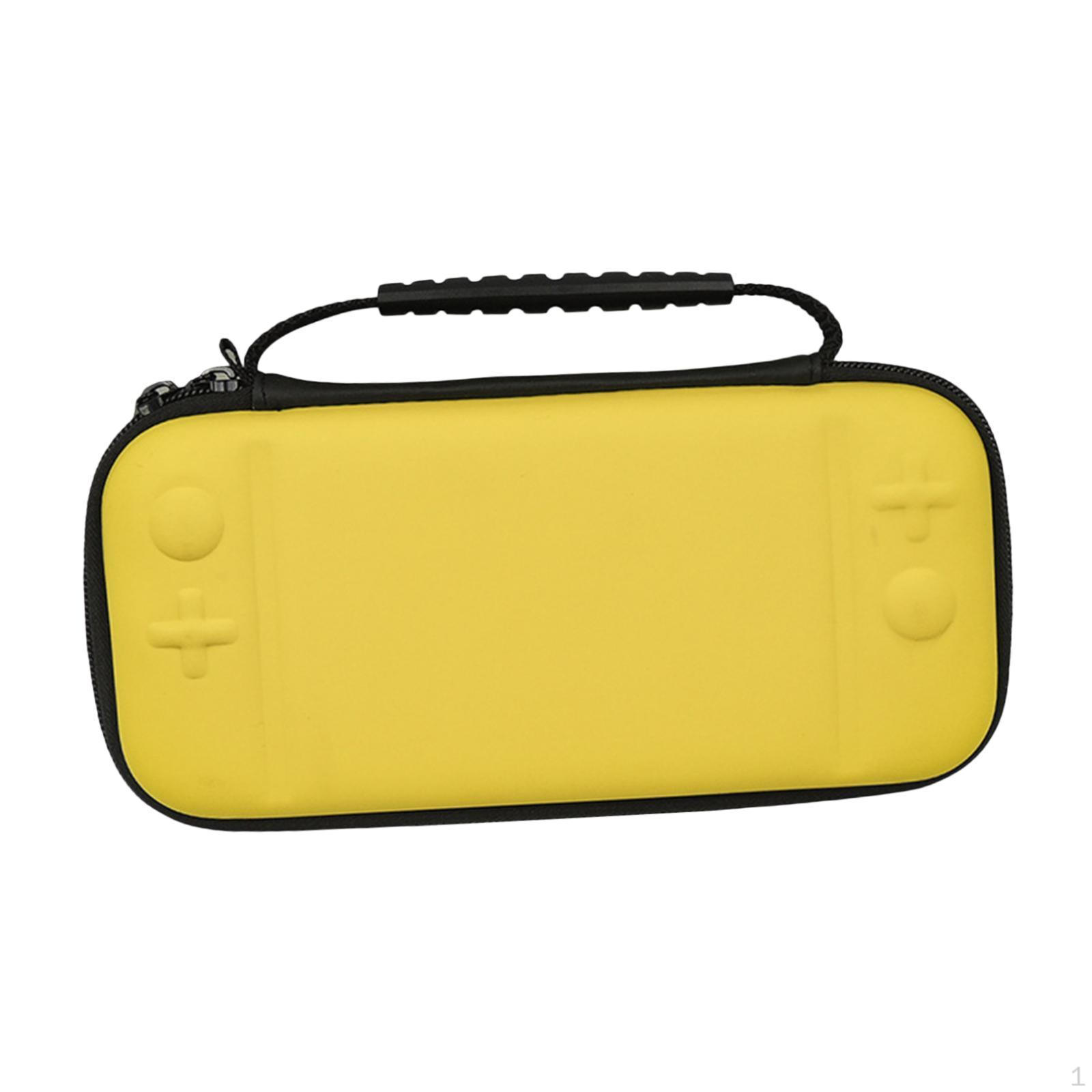 

Дорожный чехол для переноски, чехол для игровых консолей, пылезащитная водонепроницаемая сумка с ручкой, защитный жесткий жёлтый