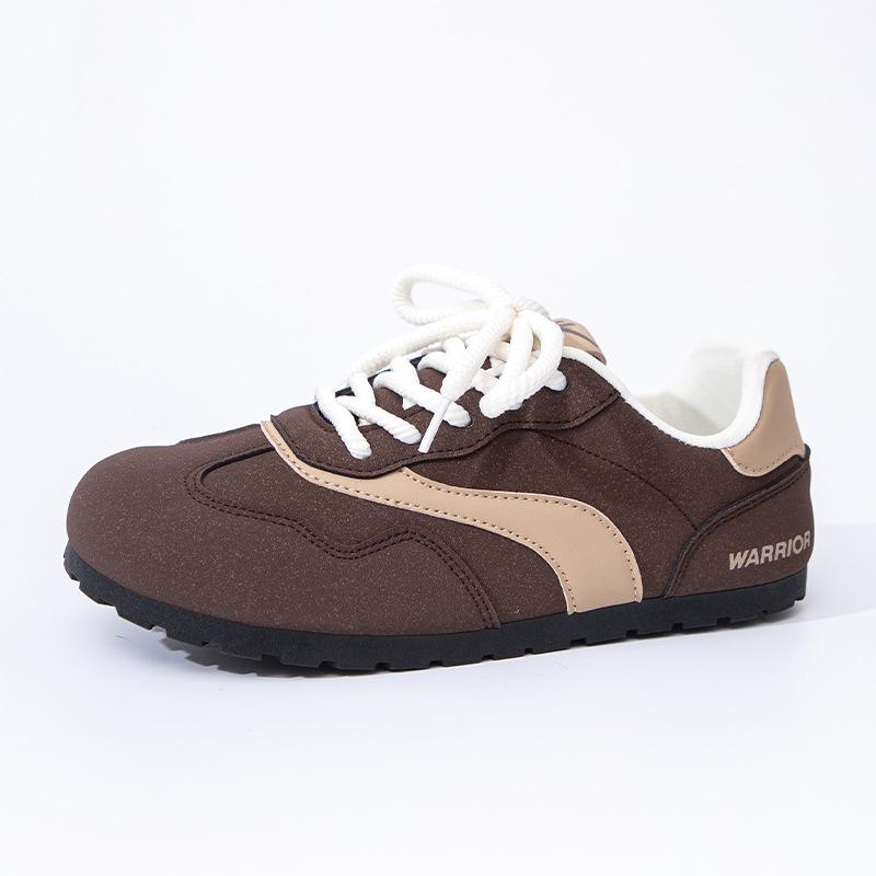 Women's Shoes Autumn New Casual Shoes College Style Wide Toe Soft Comfortable Flat Shoes Outdoor Casual Sports Shoes