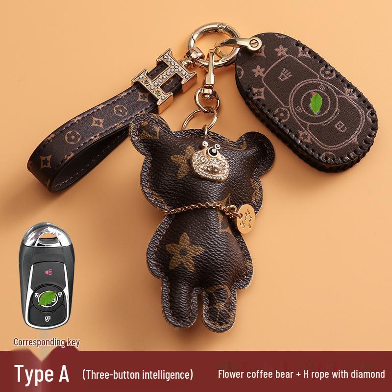 21 Buick Key Cover: New Excelle, Encore, Verano XT, LaCrosse, Regal - Stylish Women's Car Key Case