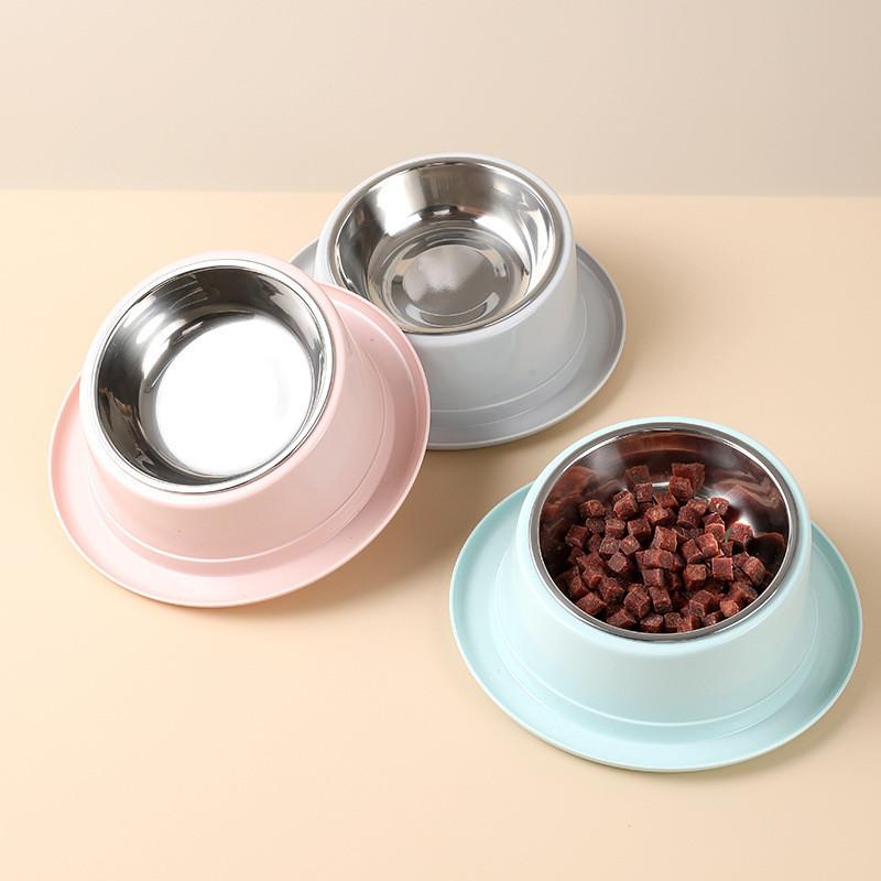 Colorful Macaron Tilted Ant-proof Cat Bowl Healthy And Slip-resistant Pet Dish