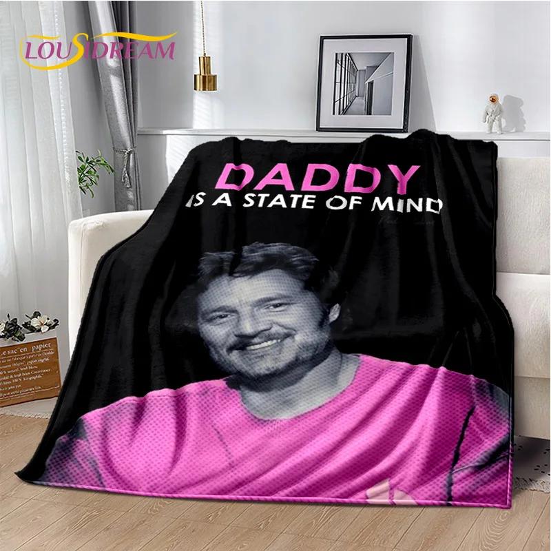 29 Style Pedro Pascal Funny Printing Blanket,Soft Throw Blanket for Home Bedroom Bed Sofa Picnic Travel Office Cover Gifts Kids