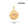 1Pcs Stone Cutting Bamboo Pizza Tray Platter Baking Tray New Wooden Pizza Board  Kitchen Tool
