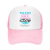 Miami Vice Squad Racecar Metro Police DepartUnisext Tv Series Baseball Cap Trucker Hats Breathable Premium
