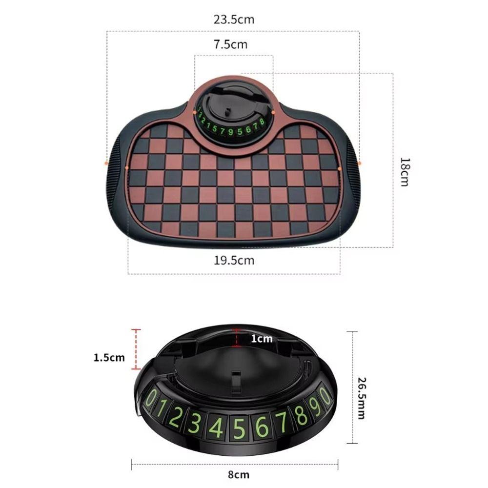 Multifunctional Car Dash Grip Pad Anti-Shake Phone Holder Mat  Cushion Accessories