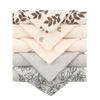 5PCS Soft Absorbent Gauze Cotton Baby Towels Wipe Face Cloths Towel Face Handkerchief Baby Bathing Feeding Washcloth