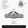 Portable Press Self-Inflating Lumbar Pillow Ergonomic Back Cushion with Storage Bag for Travel Office Car Camping Gifts
