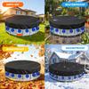 Pool Cover Water Bags 10 Pieces Pool Hangable Water Bags With Buckle Swimming Tub Weights For Poolside Backyard Garden Winter