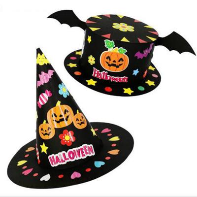 Halloween Diy Hat Kindergarten Children's Educational Handmade Toy Hat