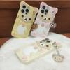 Husă de telefon drăguță cu desene animate 3D Rilakkuma Pentru iPhone 17 16 15 14 13 12 11 Pro X XS Max XR 6 7 8 Plus 5 5S SE Pandantiv breloc Capac