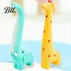 Elephant Dog Toy Latex Animal Squeaky Giraffe Dogs Chew Teeth Cleaning for Aggressive Chewers Fetch Tug-of-War