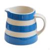 1 Piece White and Blue Stripe Ceramic Cup Mug With Handle For Tea Etc
