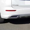 For Mitsubishi Outlander   Rear Trunk Pedal Bumper Lower Decoration Strip Tail Foglight Frame Cover Trim Car Accessories