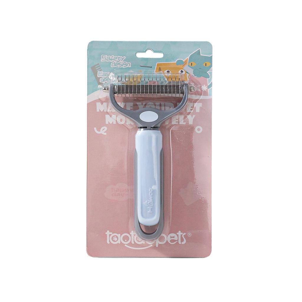 Bubble shell second generation simple pet knot comb pet rake comb anti-knot pet hair removal comb spot