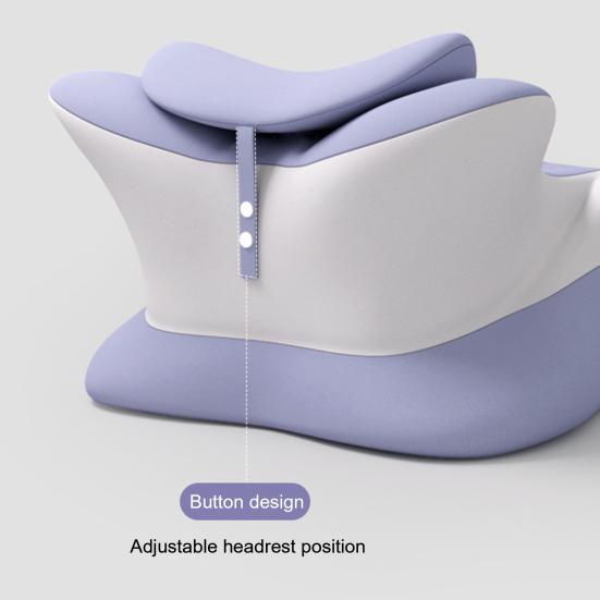 Couples Intimacy Pillow Memory Foam Chest And Back Relief Pillow Ergonomic Wavy Wedge Cushion for Multiple Posture Support Bed Sitting And Lying
