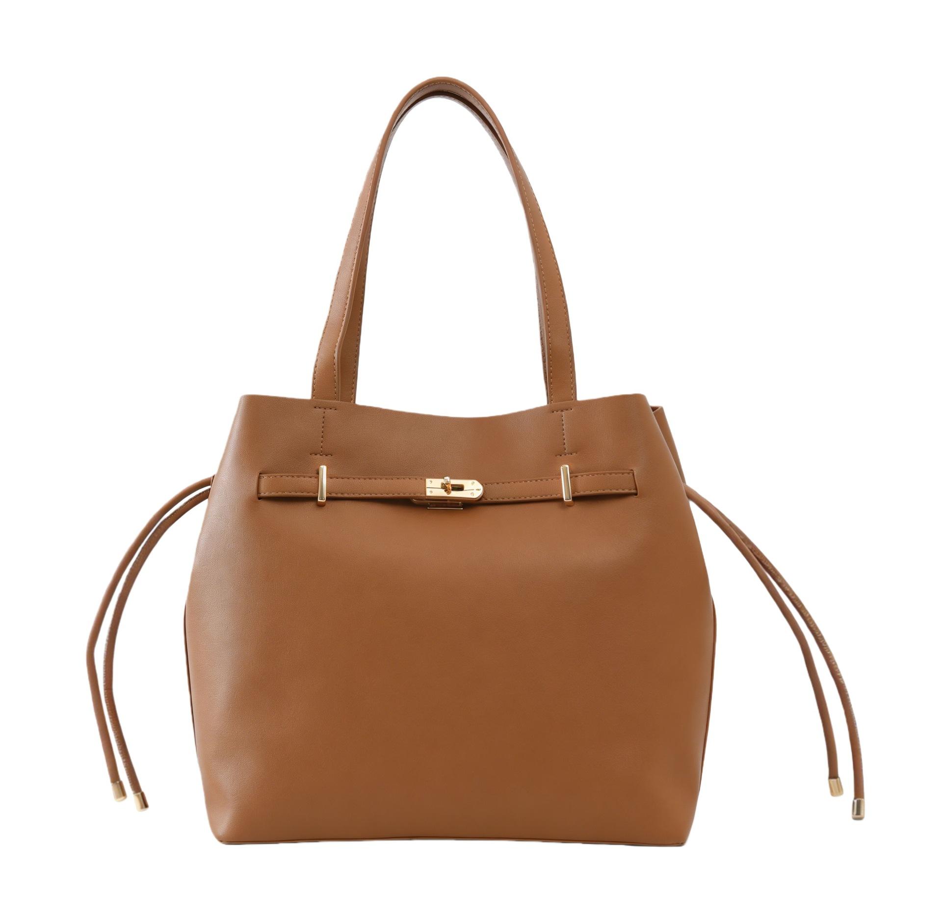 

Bucket bag new simple women s handbag versatile fashion shoulder bag women s large-capacity tote bag хакі