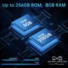 Unihertz Tank Mini Robustes Telefon 8GB 256GB, 100MP Kamera 5800mAh 4,3'' Zoll, Android 13