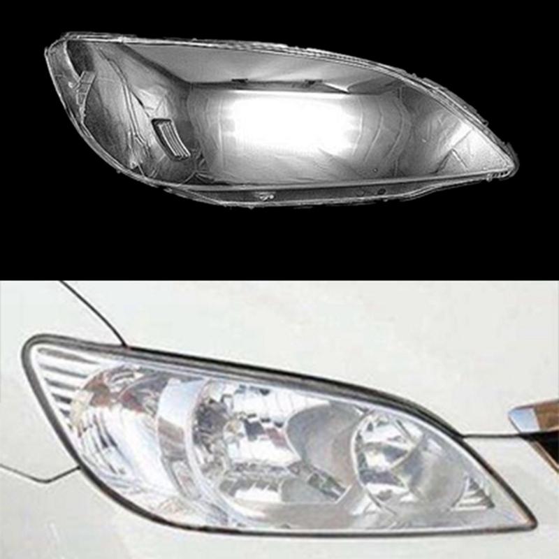 Car Headlight Shell Lamp Shade Transparent Lens Cover Headlight Cover For Honda Civic 2003 2004 2005