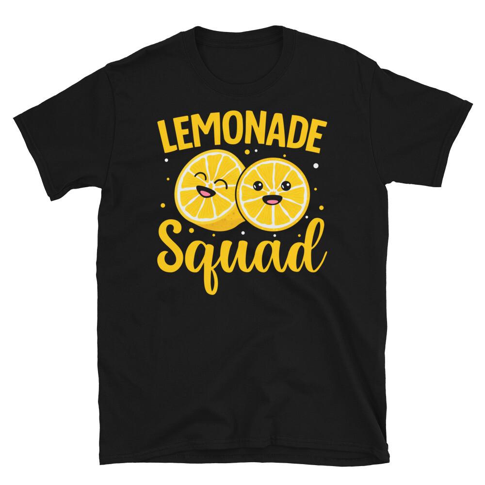 

Lemonade Squade Kids Summer Business Lemon Drink Short-Sleeve Unisex T-Shirt L