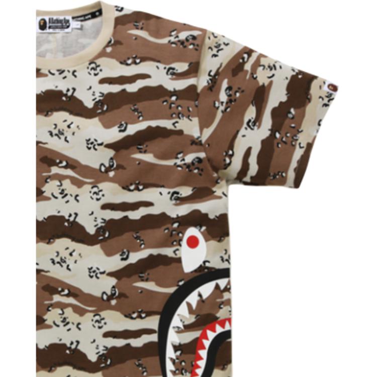 A BATHING APE T-Shirts Men's Crew Neck Moderate 0ZXTEM109010G