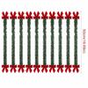 10pcs Flexible Christmas Wreath Bendable Xmas Door Wreath Christmas Garland  Christmas Party