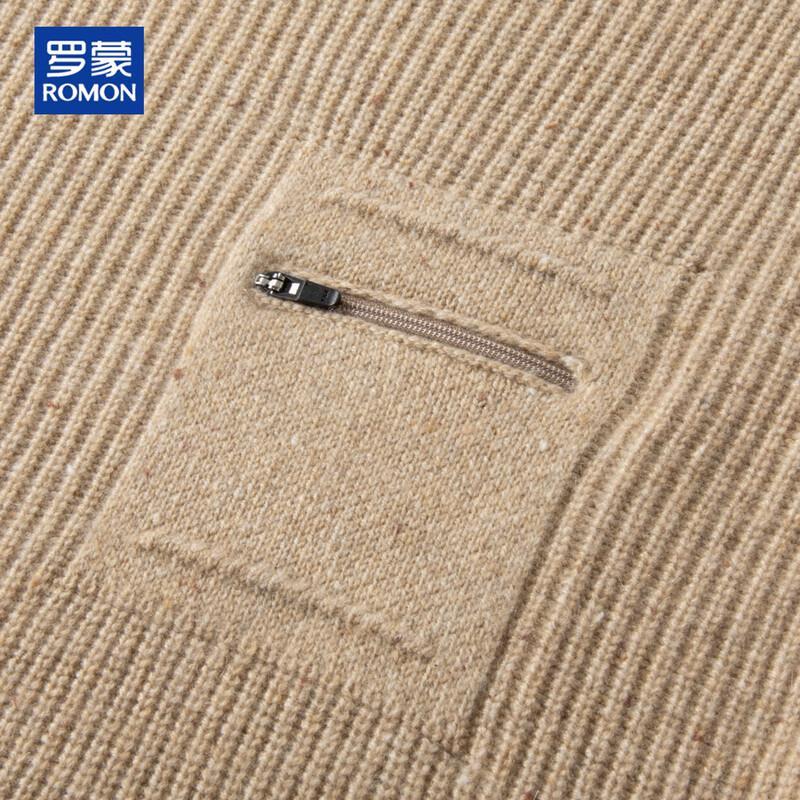 ROMON Men's 100% Pure Cashmere Crewneck Sweater