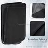 PlayVital PS5 Dustproof Cover, Soft and Clean Dust Cover for PlayStation 5 Console, PS5 Dust Cover, PS5 Storage Cover [Black (Nylon Mesh)]
