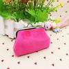 Womens Corduroy Small Wallet Holder Coin Purse Clutch Handbag Bag