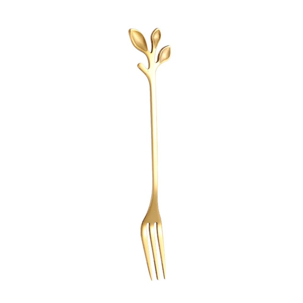 2Pcs Forks and Spoons Set 4.7Inch Stainless Steel Flatware Cutlery Set for Home Kitchen and Restaurant Mirror Polished