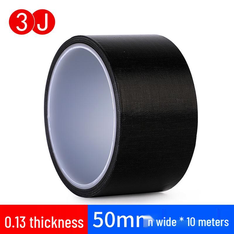 Термостойкая тефлоновая лента PTFE 50mm Wide x 10m Long чёрный
