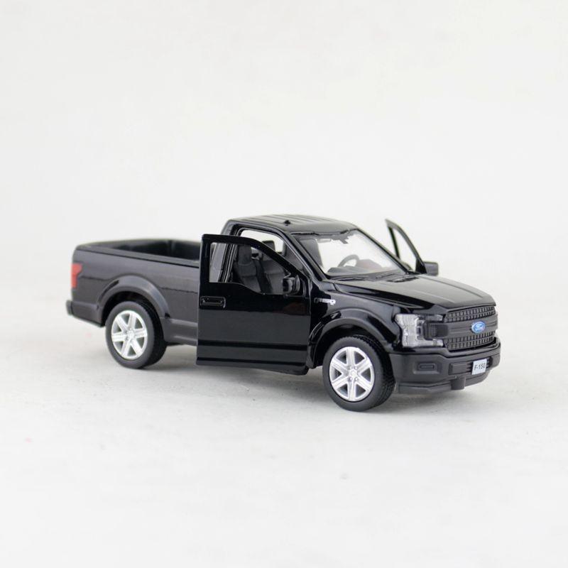 Alloy Car Model Ford F150 Pickup Toy With Open Window For Kids Collectors