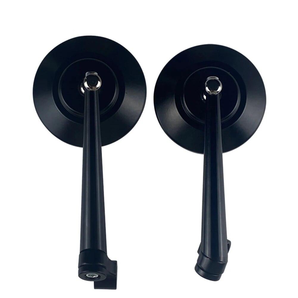 CNC Motorcycle Electric Mirror Round Side Rearview Mirror For Honda For Anti-fall Folding Round Mirror