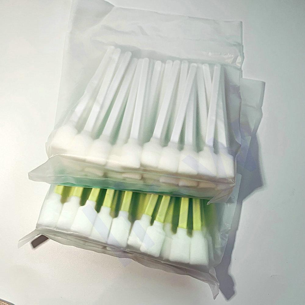 Spugna Tampone Pulizia Solvente Tampone Schiuma Cotone Stampante Pulitore Toner Pulizia Testine di Stampa DTF Kit Aste Pulizia Tampone Bastoncini Strumento