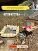 Sdraio Anello Galleggiante Gonfiabile per Bambini - Galleggiante da Spiaggia e Piscina.
