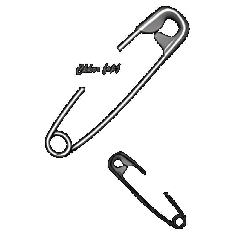 Oversized T Shirt Black Safety Pin Print With Text Casual Streetwear For Women