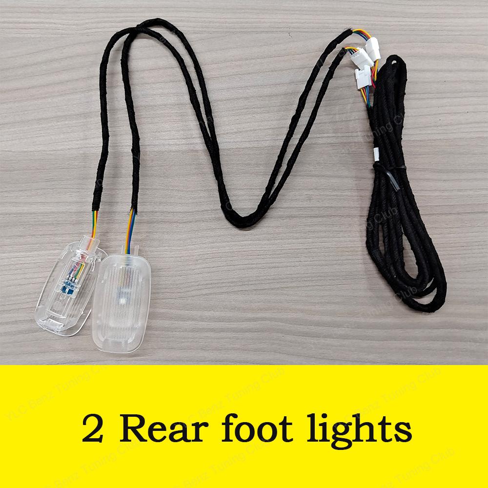 For Mercedes-Benz A CLA GLA W176 W117 W156 Ambient Light Kit Turbine Air Vent 64 Colors Light