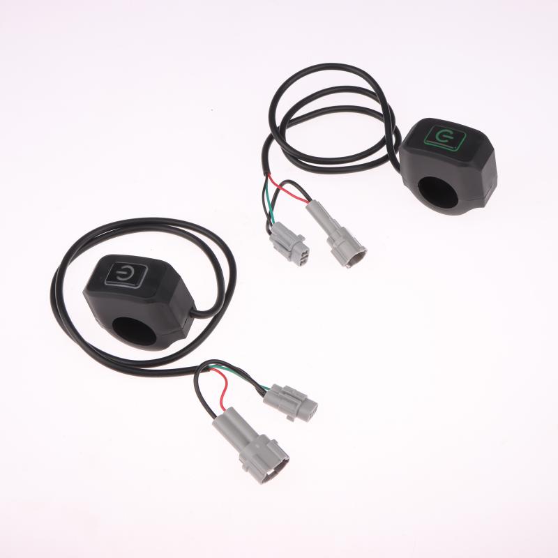Motorrad Scheinwerferschalter Modifizierte Steuerung LED Licht 22mm Für Surron Light Bee X / S Für Talaria Sting Elektrofahrradteile