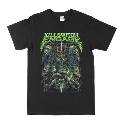 Killswitch Engage Skull Crown Black T-Shirt Size S-5XL Reprint Unisex T-Shirt
